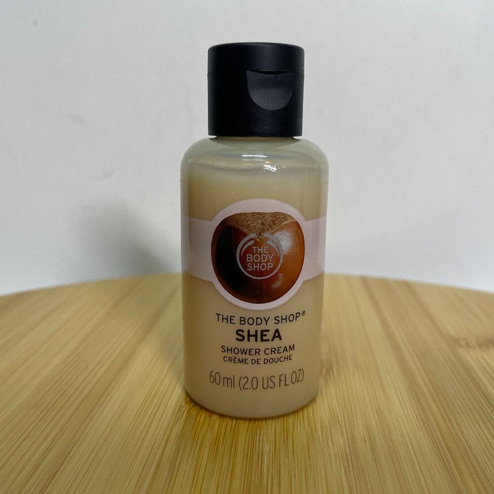 The Body Shop Shea Shower Cream Body Wash 2 oz Travel Size Moisturizing